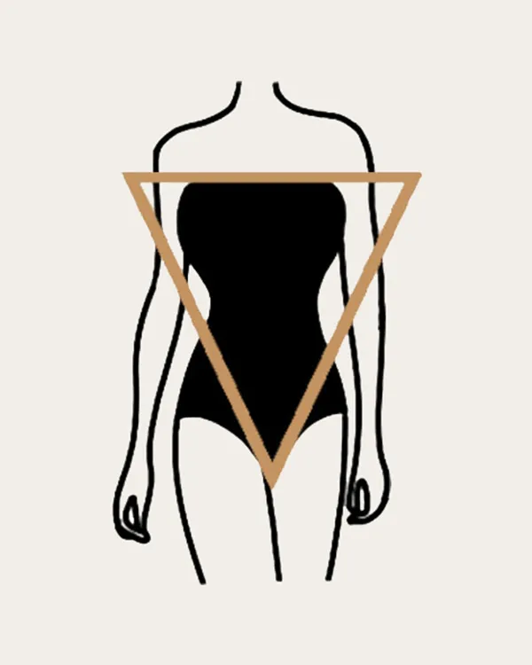 Inverted Triangle Body Type